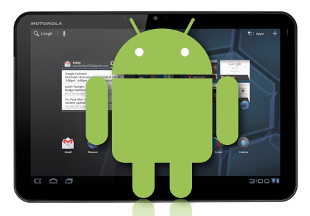 Android on Motorola Xoom 